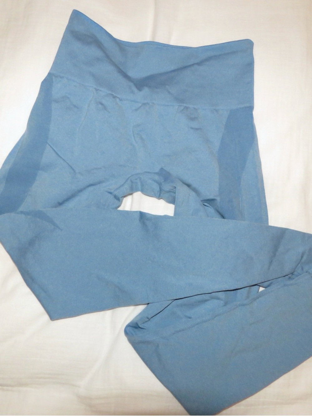 NVGTN High-Waist Seamless Leggings in Dusty Blue